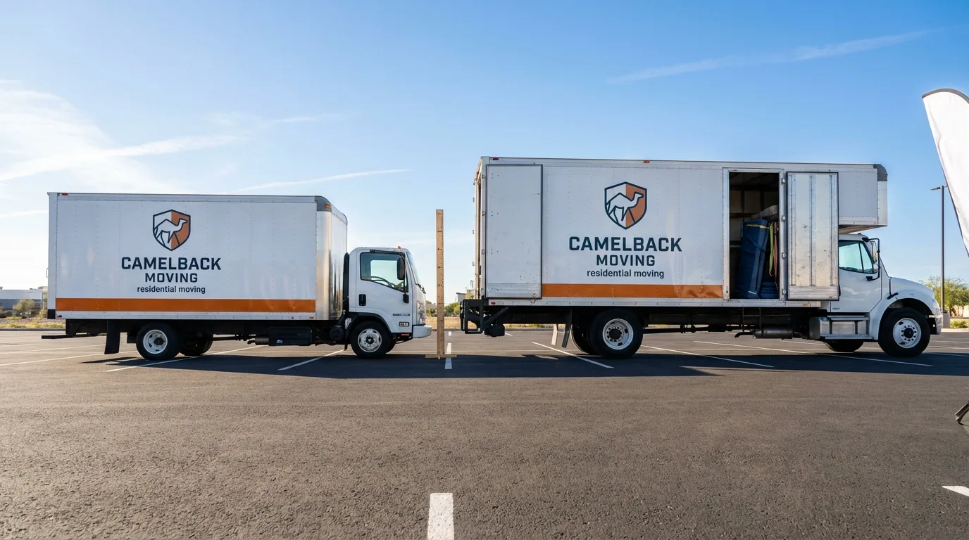 Moving truck size capacity guide in Snoqualmie